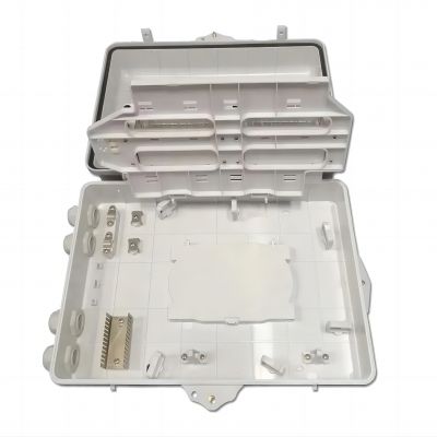 48 fiber optic FTTH terminal box with low price outdoor mounted load splitter cassettes