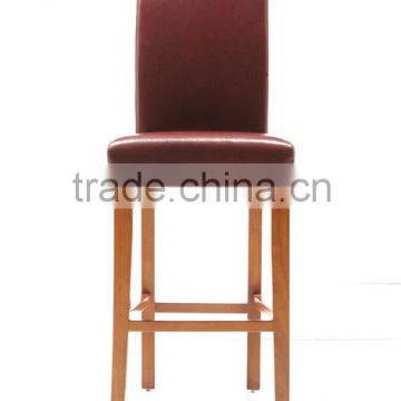 wooden high quality bar chair
