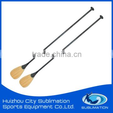 Wholesale Carbon Fiber Bamboo Veneer SUP Board Paddles /ISUP Paddle
