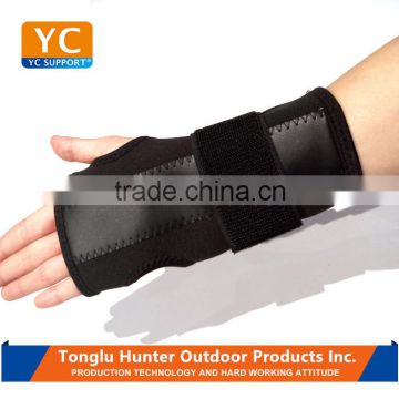 sports safety wrist brace support palm support the dual protection of sheet steel and leather