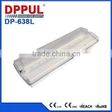 3.5W IP65 Rechargeable SMD LED Bulkhead Emergency Lighting