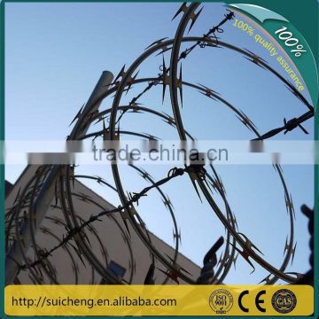 Hot Dipped Razor Barbed Wire Fence (Factory)