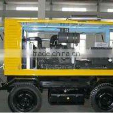 30kw mobile trailer mounted diesel generator