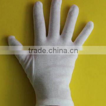 Hot sell thin white glove safe fit glove