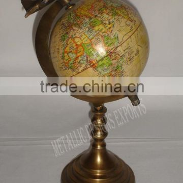 Decorative Globe with Aeroplane