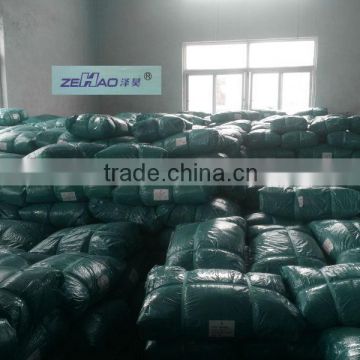65gsm high quality light green tarp &fire resistant tarpaulin&packing in bales