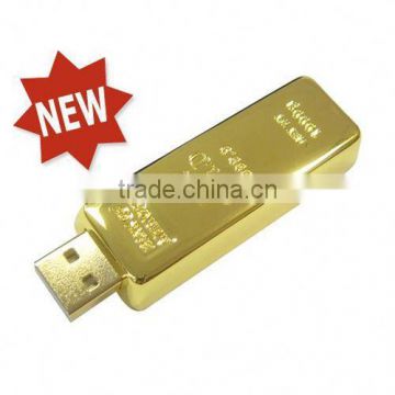2014 new product wholesale gold bar pen drive free samples made in china