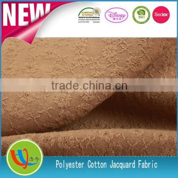 100% Cheap ShaoXing 75D spandex polyester jacquard cotton fabric textile