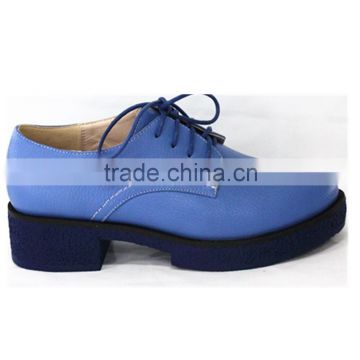 original brand round toe lace-up women shoes