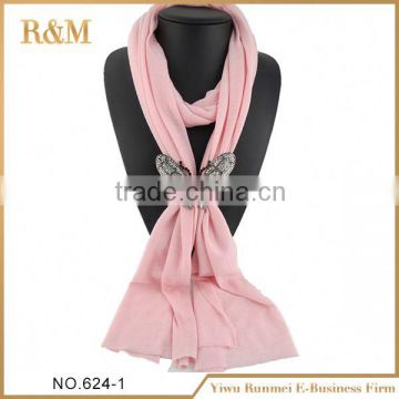 Factory direct sale OEM quality butterfly jewelry scarf made in china