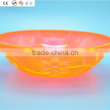 plastic round bowl