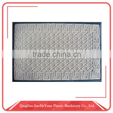 Factory customized wholesale anti slip rubber backed door mats