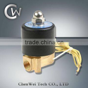 2WH Series 2 Way 2 Position Brass High Pressure Solenoid Valve