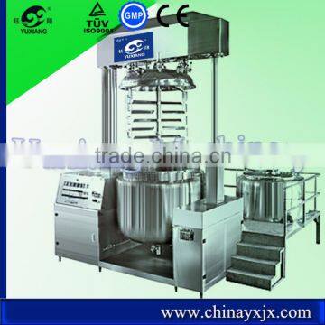 YX High viscous product vacuum emulsifying making machine for leather cleaning cream