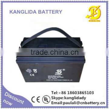 12v100ah solar agm gel battery, deep cycle battery for UPS