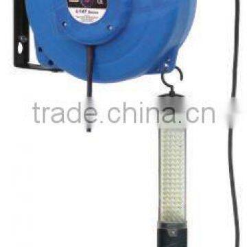 retractable cable reel with lamp-industrial cable reel