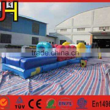 New 2016 shark inflatable obstacle course/ outdoor inflatable obstacle course