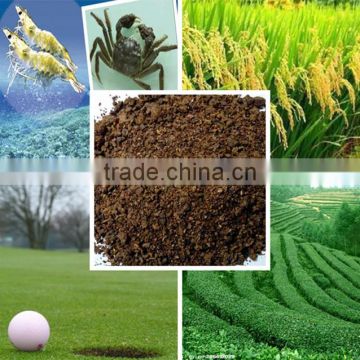 Tea Seed Meal with or without Straw for Aquaculture, Organic Fertilizer, Worm-controlling on Golf Courses, by Top Manufacturer