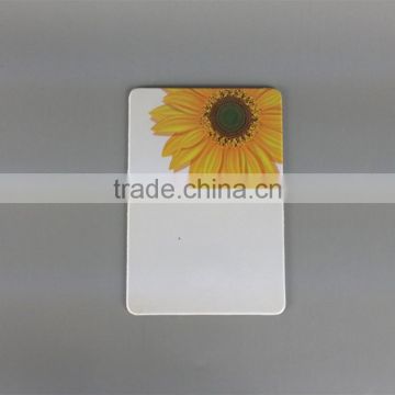 sunflower printing melamine rectangular plastic butcher the chopping board