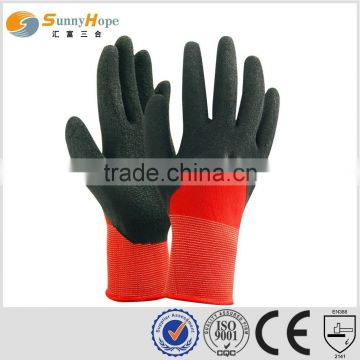 13 Gauge nylon knit safety work gloves