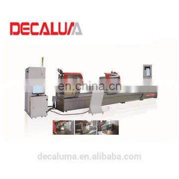 aluminum window making machine CNC Integrated 3 axis Double Head Precision Cutting Saw