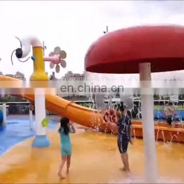 Water Playground Kids Fiberglass Slide Splash Park Equipment