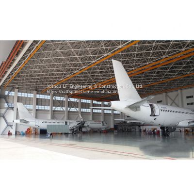 LF high quality prefabricated steel prefabricated hangar price
