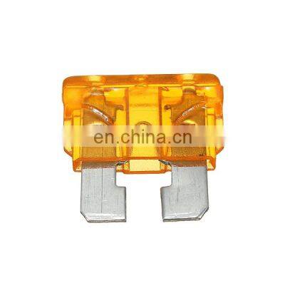 Car Blade Fuse Assortment Assorted Blade Auto Truck Automotive 5a-30a with international standard color zinc alloy material