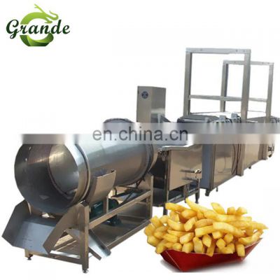 Full automatic best quality potato chips production line