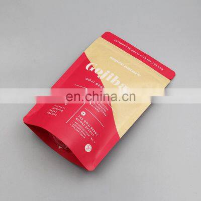 Wholesale corn tortilla chips coffee powder sugar packing paper kraft packaging bag