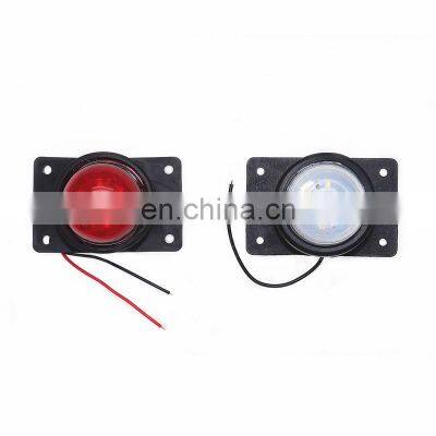 Automotive LED width light 12V24V container truck super bright red white steering light warning fog lights