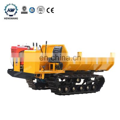 China hydraulic new truck dumper crawler carrier mini dumper  with CE certificate