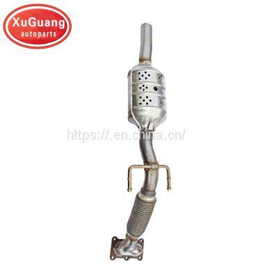stainless steel three way catalytic converter for Volkswagen polo 1.6 old model