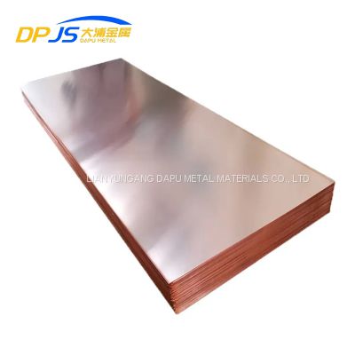 H68/C2600/Cuzn30/C26000/CZ106 Copper Alloy Sheet Plate Price for Industry for Decoration
