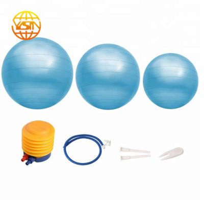 Eco-Friendly Custom Color Gym Exercise Anti Burst PVC Yoga Ball