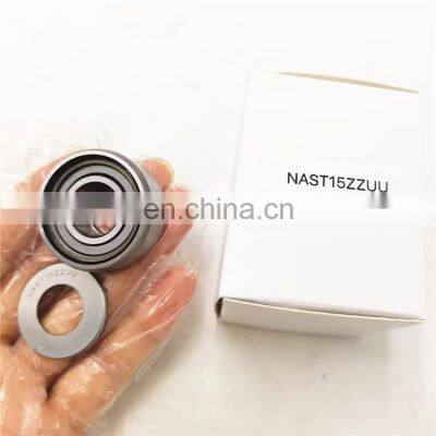 15x35x16 yoke type track roller bearing NAST15ZZUUR Japan quality textile machinery bearing NAST15ZZUU bearing