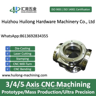 5 Axis High Precision CNC Parts Aluminum SS Metal CNC Machining Milling Parts