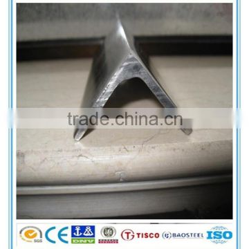 201 Stainless steel angle steel in stock