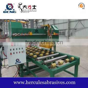 Automatic granite burning machine for flaming finished