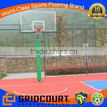 Gridcourt basketball court flooring