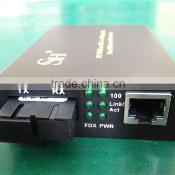 AC220V 100Base-TX to 1000bASE-T gigabit ethernet fiber to coax media converter