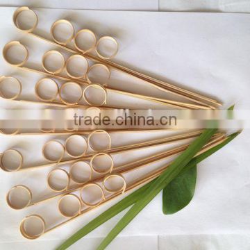 manufaturer bamboo knot party skewers 100pcs bag