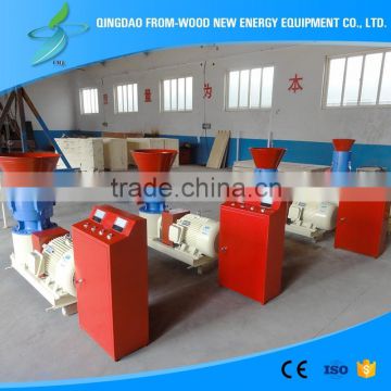 China Household Small Flat Die Wood Pellet Machine