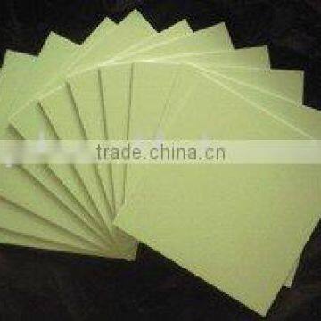 Photoluminescent PVC rigid sheet