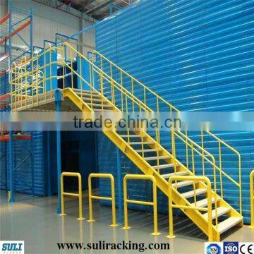 Warehouse steel mezzanine rack structure