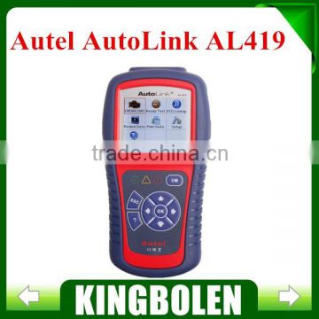 100% Original Autel AutoLink AL419 OBD II and CAN Scan Tool Update Via Official Website al 419 High quality In stock