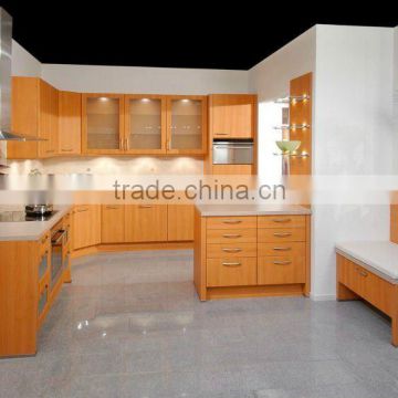 wooden cabinet melamine kitchen model
