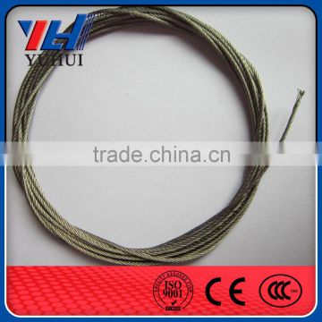 galvanized steel wire rope 9mm high qualty and reasonable price