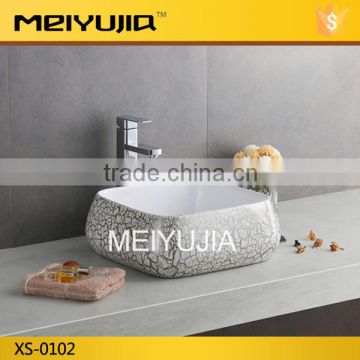 chaozhou good quality ceramic grey & white color basin