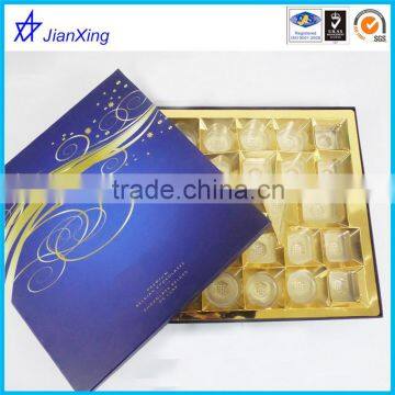 hot sale chocolate plastic trays candy chocolate box for gift